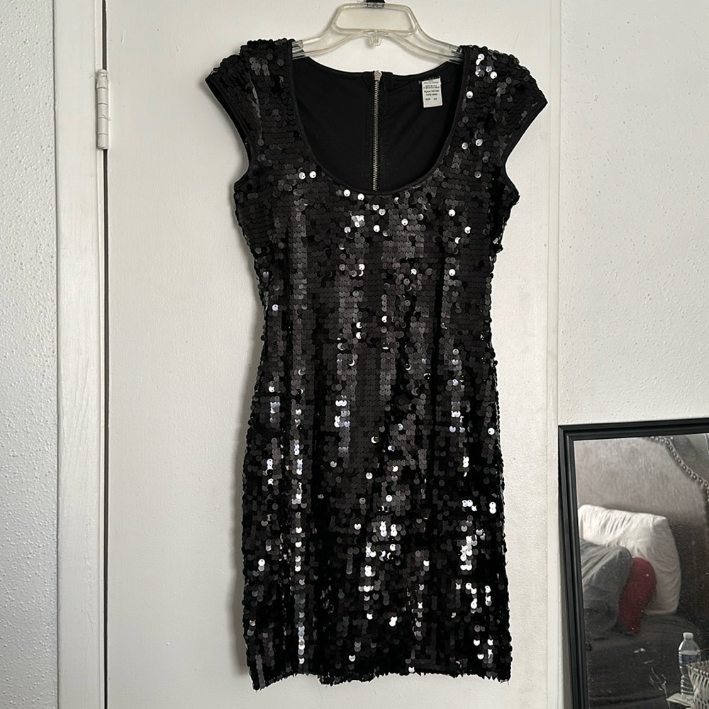 Full sequin dress